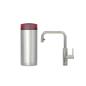 Preview: Quooker Flex Square | Reservoirs COMBI+ | verchromt glänzend | sofort-Kochend-Wasserhahn